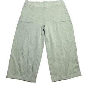🌿 Chico’s Pull-On‎ Pants 🌿 Light Sage Green Stretch Trousers Size 2 (L) ✨